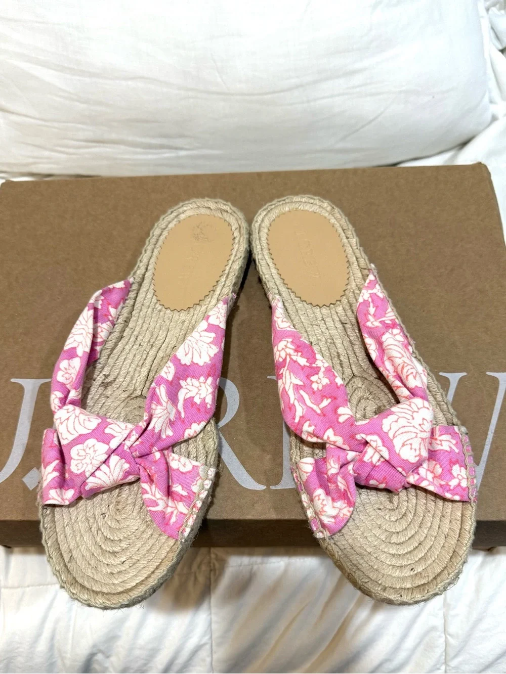 J. Crew slip espadrille